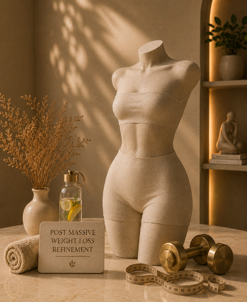 Body contouring and sculpting after significant weight loss